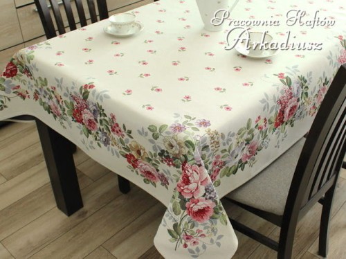 Obrus gobelinowy "Róża angielska"