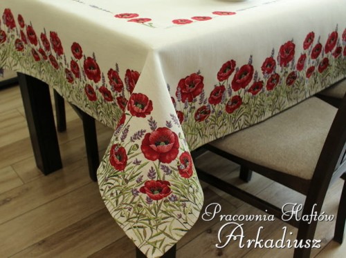 Obrusy gobelinowe "Maki"