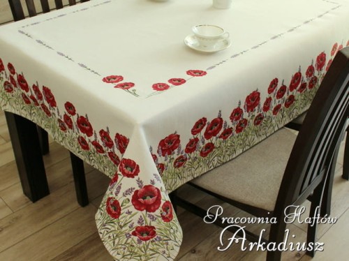 Obrusy gobelinowe "Maki"