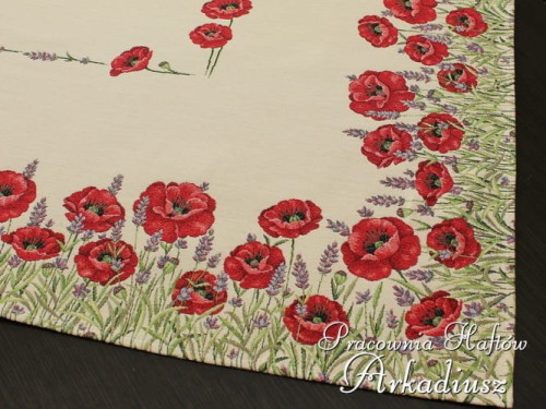 Serweta gobelinowa 98x98 "Maki"