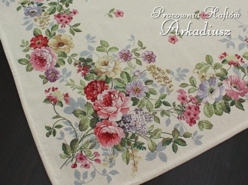 Serweta gobelinowa "Róża angielska"