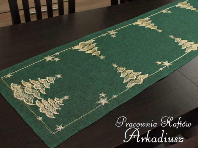 Bieżnik świąteczny "choinki" 40x160