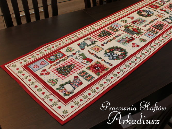 Bieżniki świąteczne gobelin (wz23)