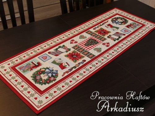 Bieżniki świąteczne gobelin (wz23)