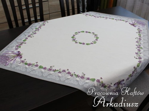 Serwety gobelin "lawenda" 98x98