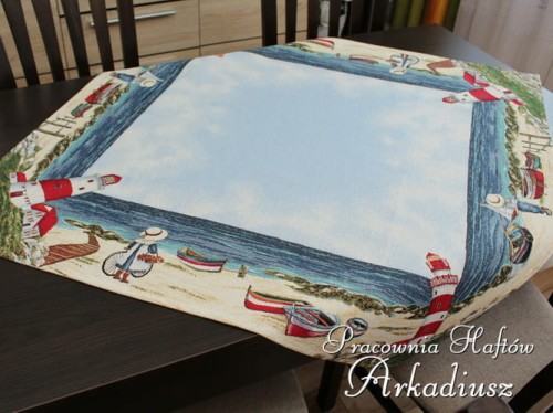 Serwety gobelinowe "Morze" 98x98