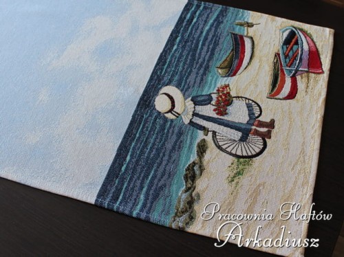 Bieżniki gobelinowe "Morze"