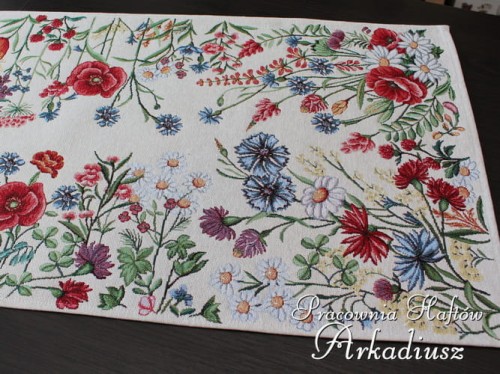 Bieżniki gobelinowe "Łąka"