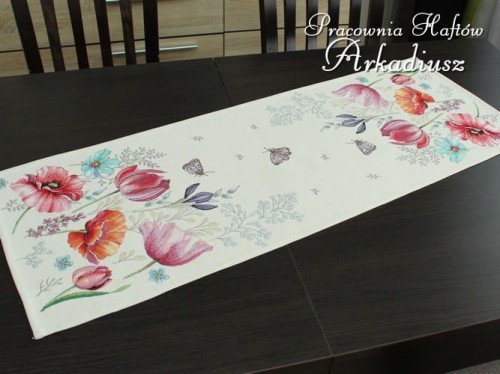 Bieżnik gobelinowy WIOSNA 38x100