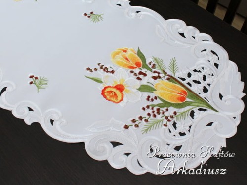 Bieżniki wielkanocne "Wiosenny bukiet"