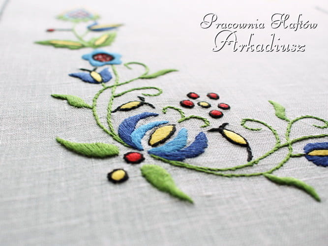 ręczny haft kaszubski KASZ01