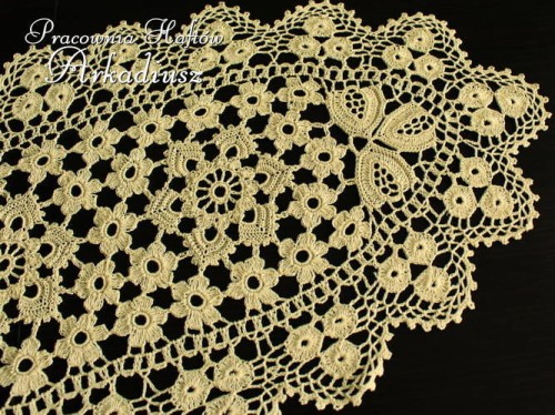 Bieżnik koniakowski beżowy