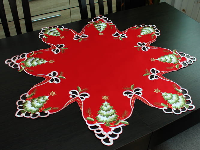 serweta świąteczna 85 cm gwiazda