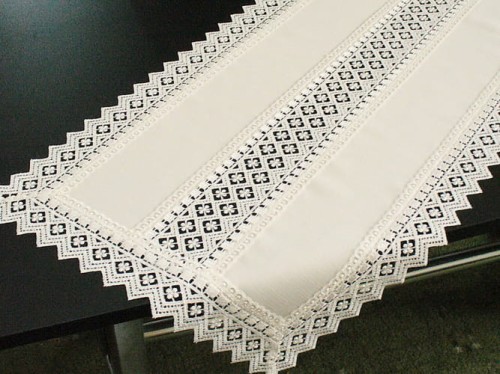 Bieżnik z gipiurą "wstawka" ekri