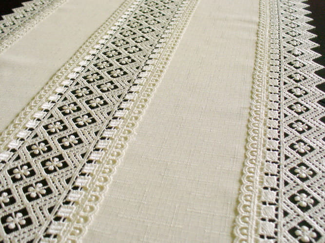 Bieżnik z gipiurą "wstawka" ekri